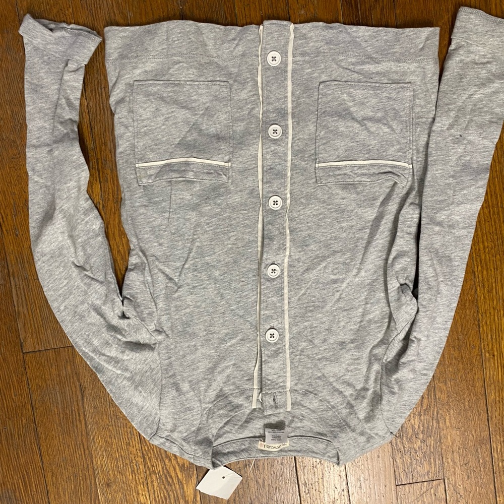 Crewcuts Gray Button Down